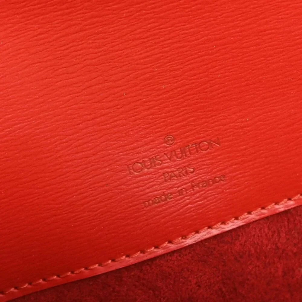 LOUIS VUITTON BUSSY SHOULDER BAG EPI RED M52207 SP0919 NQ01258 - Picture 7 of 10